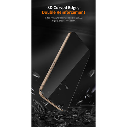 Hoda 3D Full Glue Clear Glass Screen Protector for iPhone 17 Pro Max / 17 Pro with Dust-Free Helper