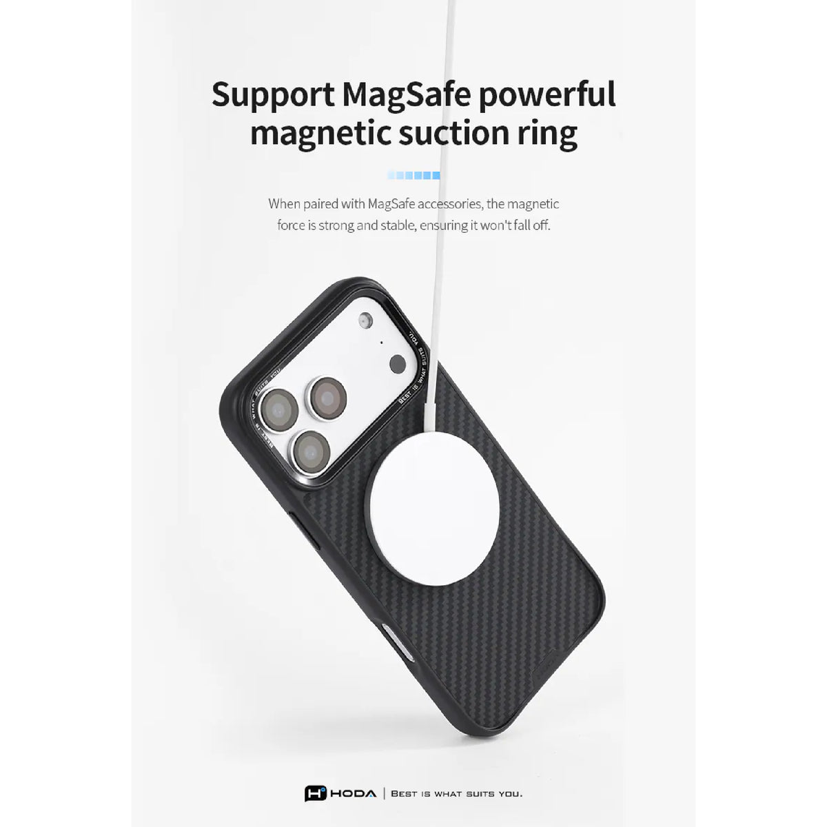 Hoda Diverse Magnetic Case for iPhone 18 Pro Max / 18 Pro / 17 Pro Max / 17 Pro Military Standard