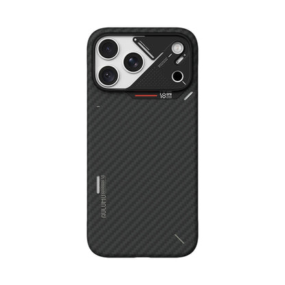 AULUMU A18 Aramid Fiber Classical Magnetic Case for iPhone 18 Pro Max / 18 Pro / 17 Pro Max / 17 Pro