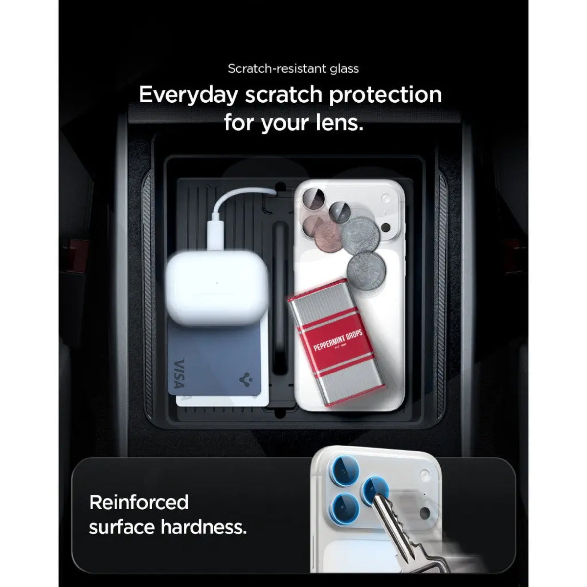 Spigen Lens Protector Optik Pro XL EZ Fit for iPhone 18 Pro Max / 18 Pro with Helper