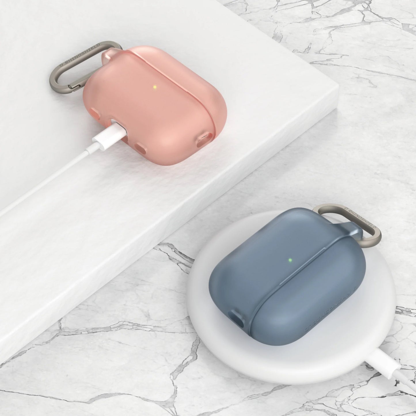 Rhinoshield Airpods Pro 2 Case - Shockproof Protective Case with Carabiner