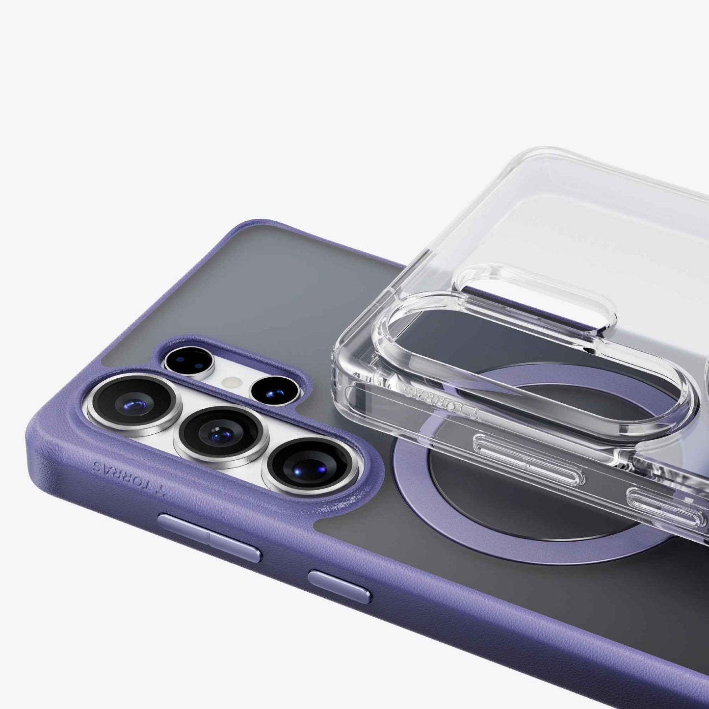 TORRAS Ostand Q3 Spin for Samsung Galaxy S26 Ultra - Magnetic Case with 360 Pivot Rotation Angle