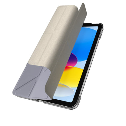 SwitchEasy Origami Nude Flexi-Folding Folio Clear Case for iPad A16 11th Gen ( 2025 ) / iPad 10.9” 10th Gen ( 2022 )
