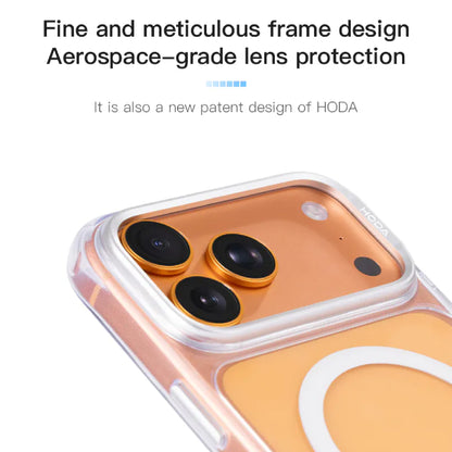 Hoda Crystal Ultra Magnetic Glass Case for iPhone 18 Pro Max / 18 Pro / 17 Pro Max / 17 Pro