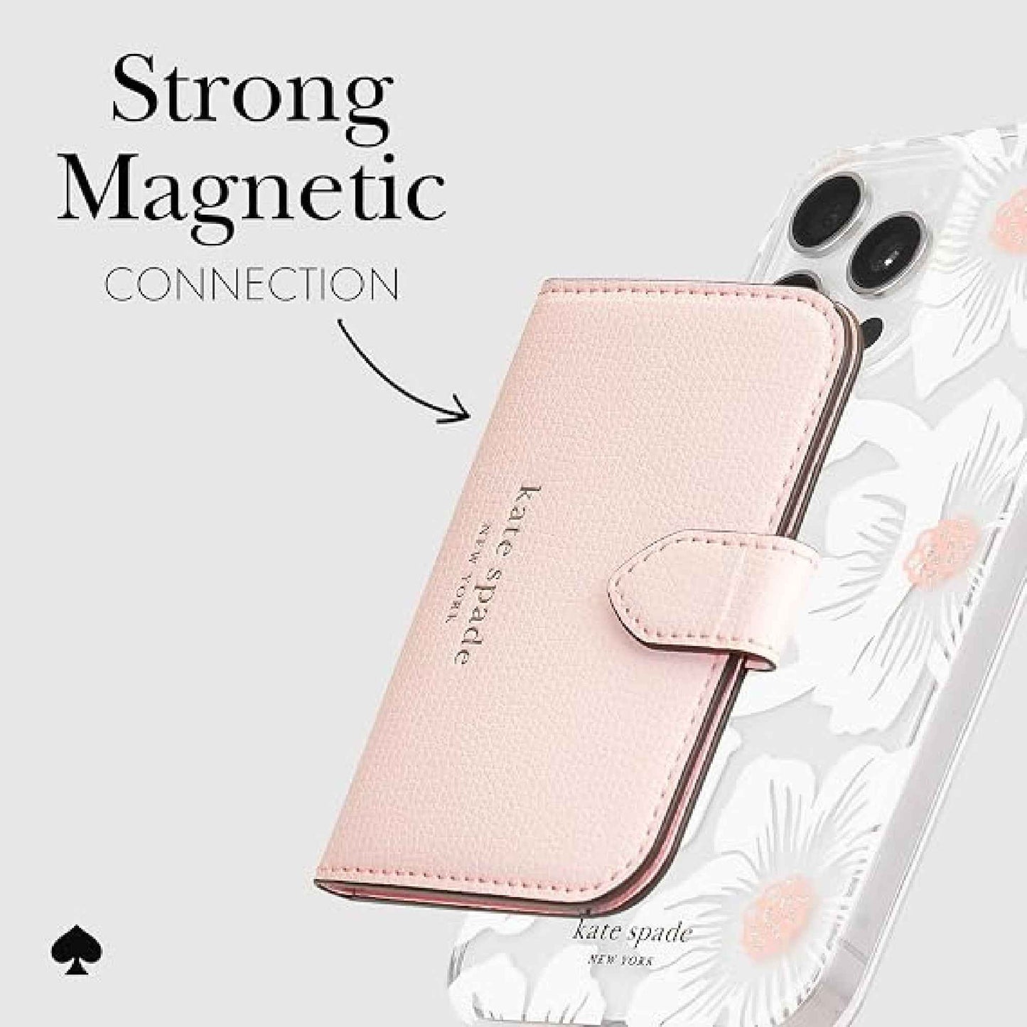 Kate Spade Morgan Magnetic Phone Wallet / Card Holder - Compatible with MagSafe