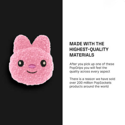PopSockets PopGrip Luxe Swappable - Plushy Good Bunny