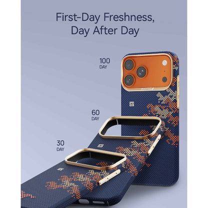 Raptic Aramid Skin Case for iPhone 17 Pro Max Magsafe Compatible