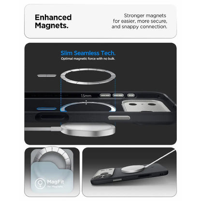 Spigen Nano Pop Magfit Case for iPhone 17 Pro Max - Soft Silicone Magnetic Case