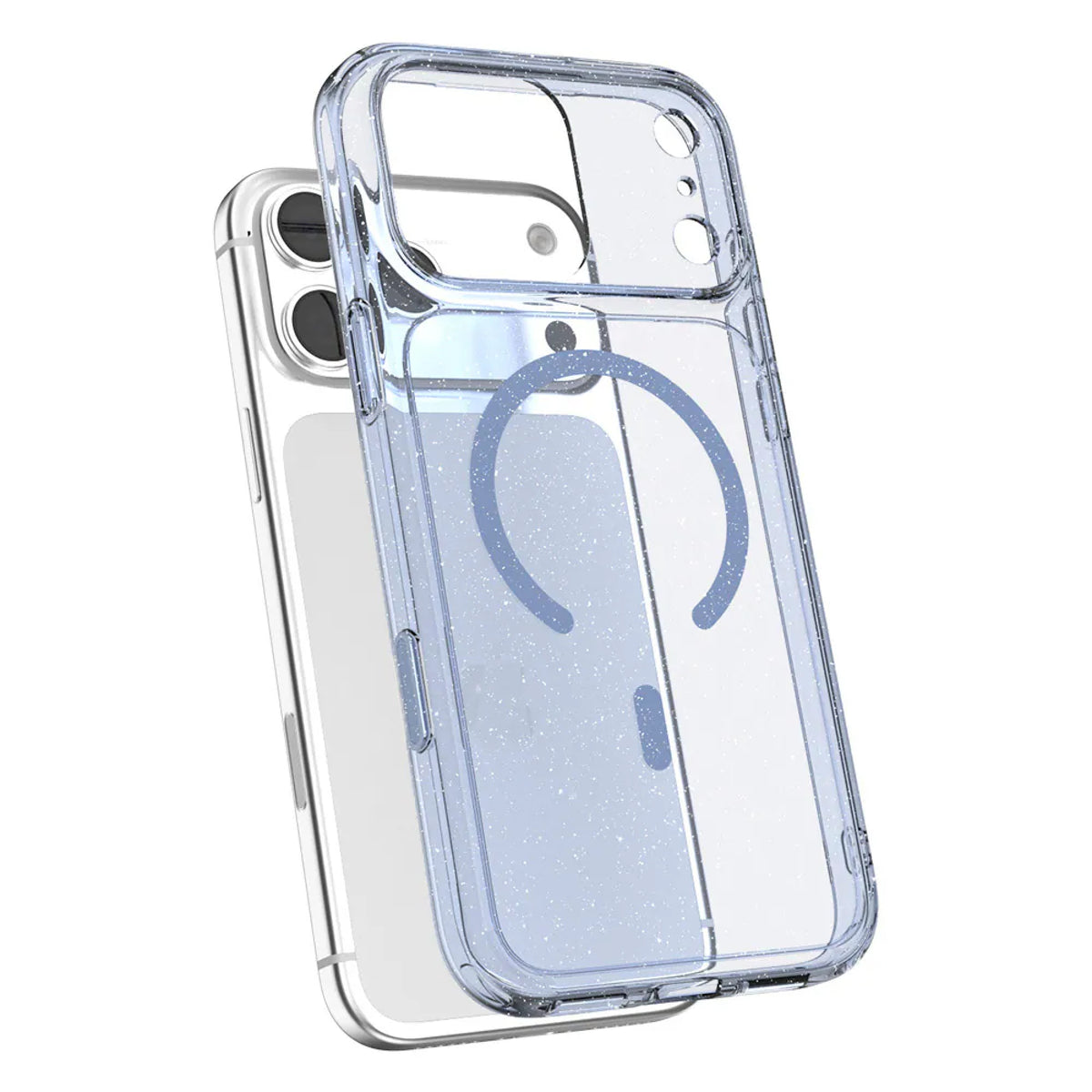 JTLEGEND Hybrid Cushion Glitter Magnetic Case for iPhone 18 Pro Max / 18 Pro / 17 Pro Max / 17 Pro with Camera Control Buttons