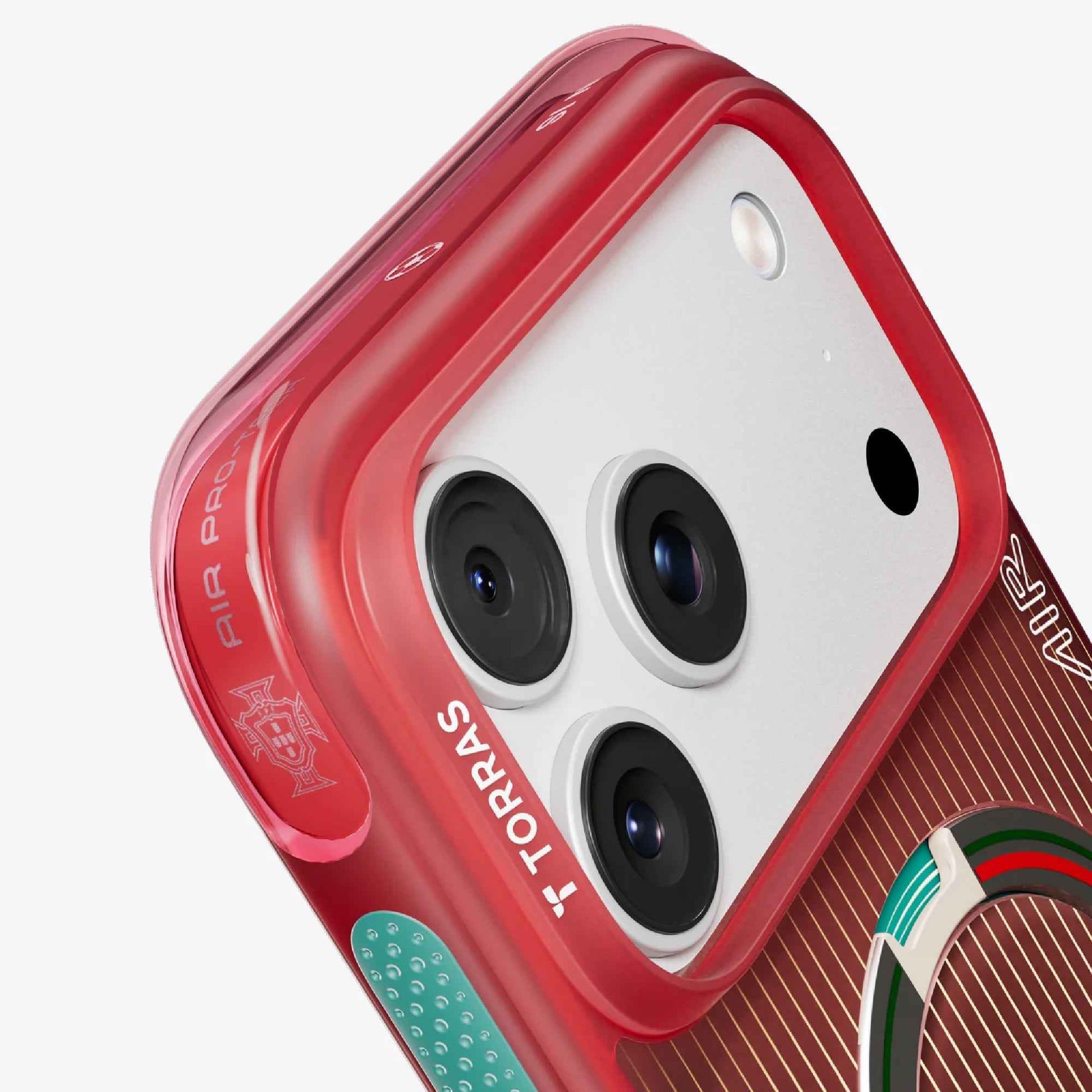 Limited Edition TORRAS Ostand Q3 Air Portuguese Football Federation (FTF) for iPhone 17 Pro Max / 17 Pro