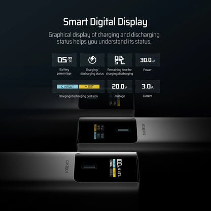 CUKTECH 10 Power Bank 10000mAh 150W - CCC Certified Ultra-Fast Charging for Laptops and Phones
