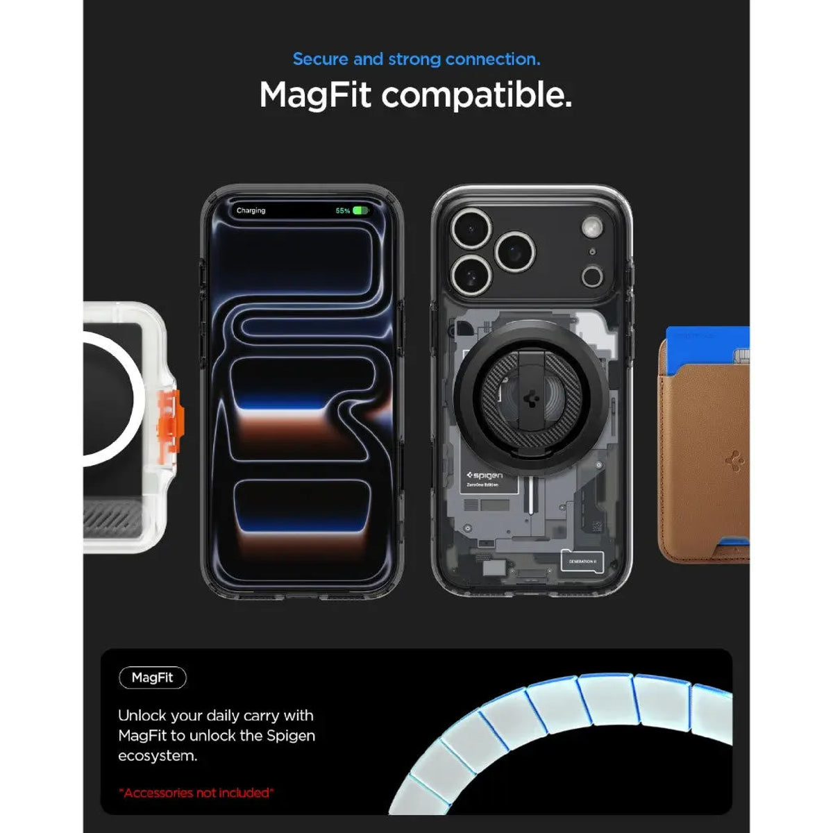 Spigen Ultra Hybrid MagFit Zero One Magnetic Case for iPhone 18 Pro Max / 18 Pro / 17 Pro Max / 17 Pro -  with Camera Control Buttons