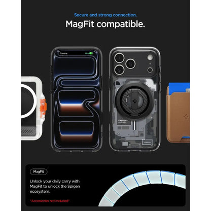 Spigen Ultra Hybrid MagFit Zero One Magnetic Case for iPhone 18 Pro Max / 18 Pro / 17 Pro Max / 17 Pro -  with Camera Control Buttons