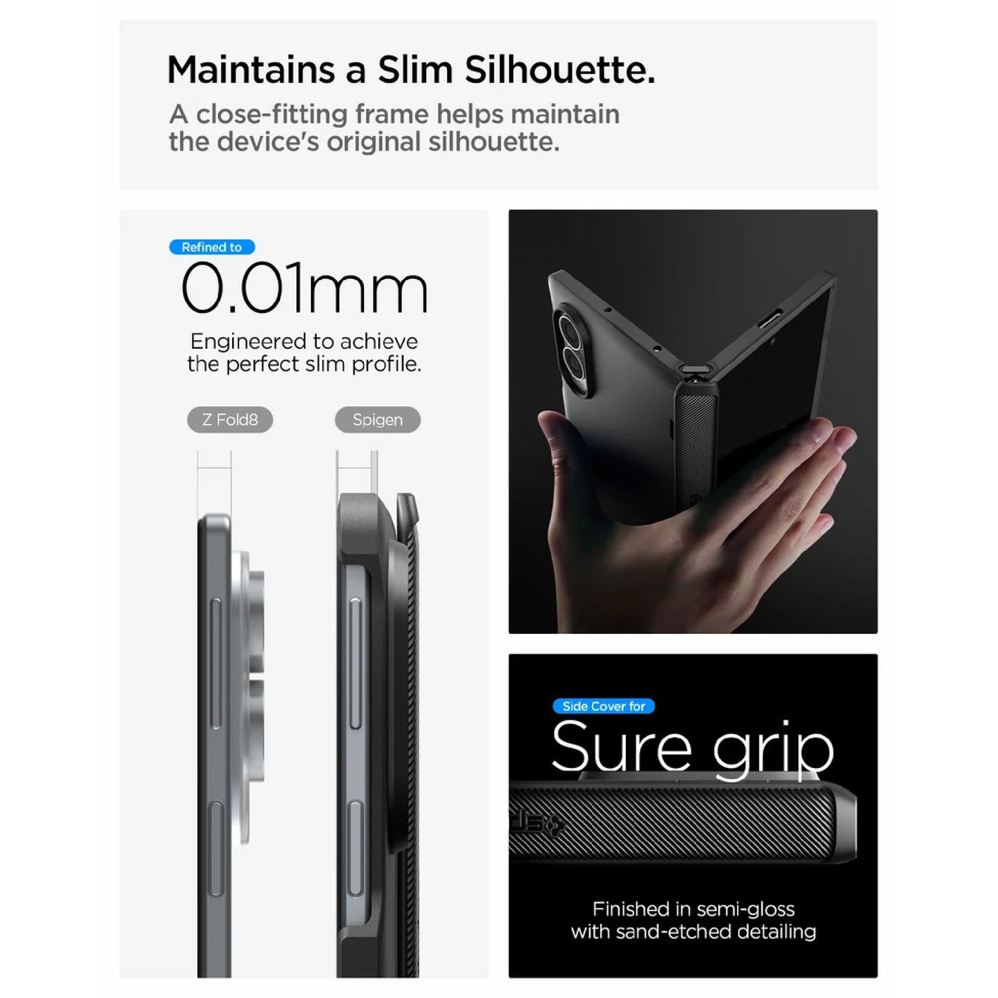 Spigen Slim Armor Pro MagFit Case for Samsung Galaxy Z Fold 8