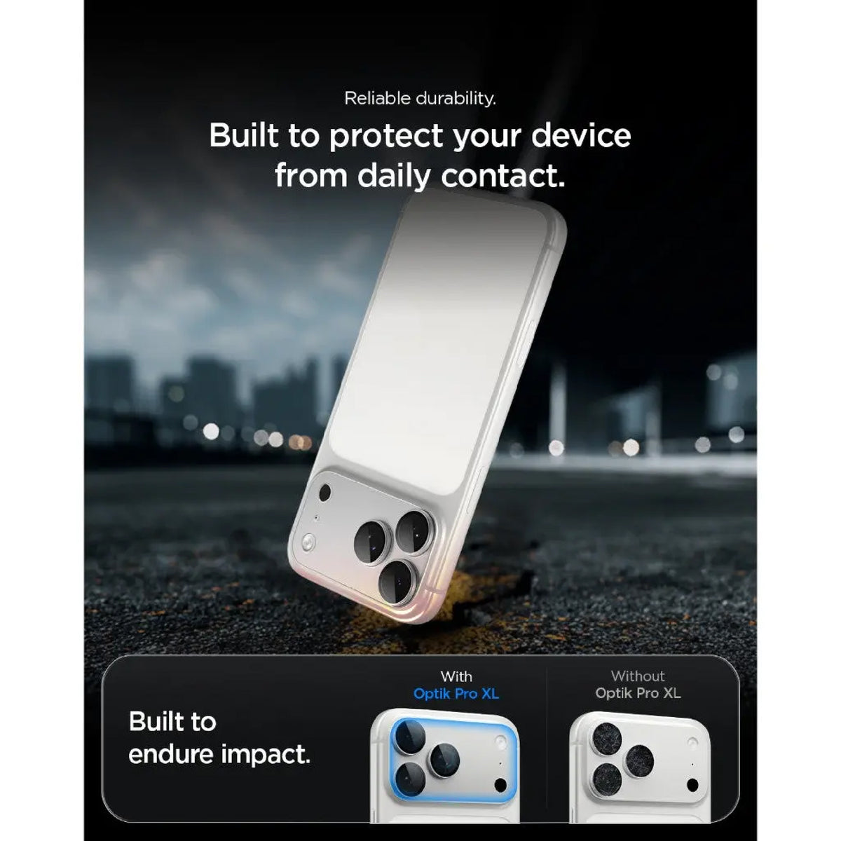 Spigen Lens Protector Optik Pro XL EZ Fit for iPhone 18 Pro Max / 18 Pro with Helper