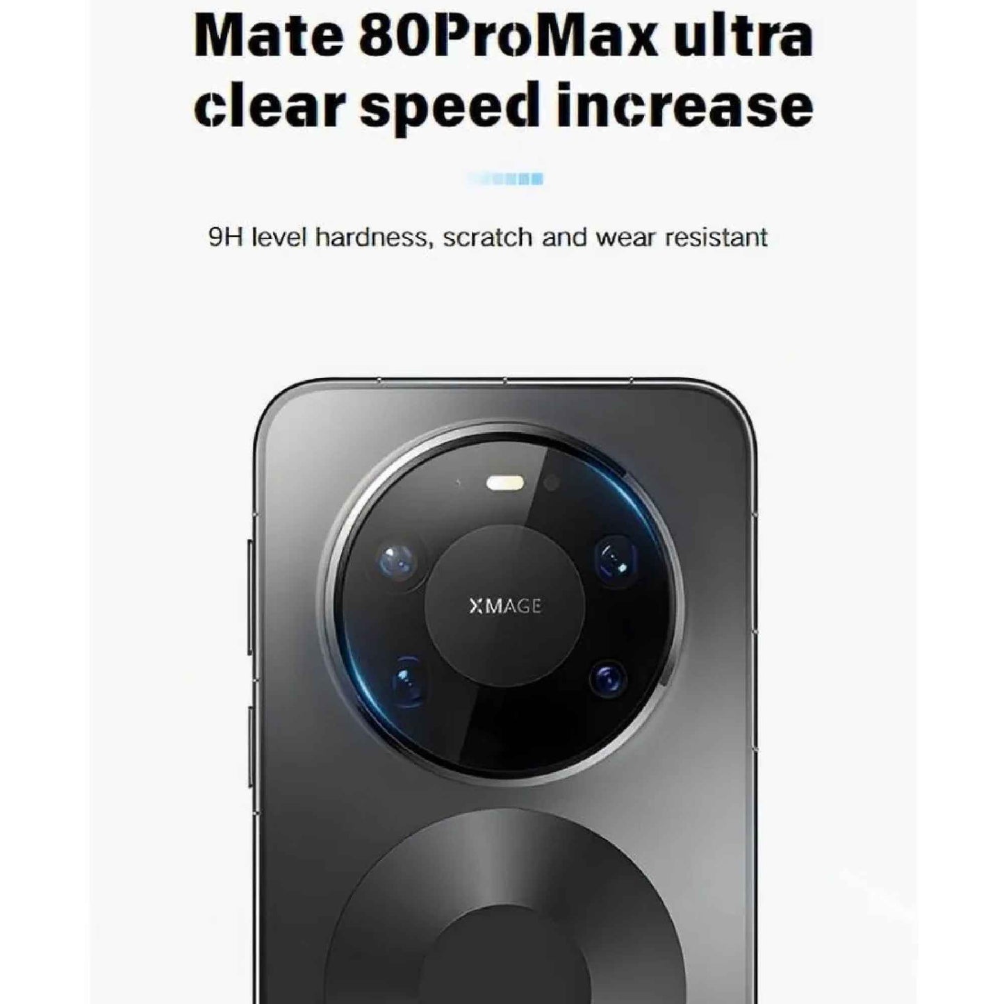 Hoda 99% Light Transmittance Glass Lens Protector for HUAWEI Mate 80 Pro Max / 80 Pro / 80 RS / 80 / X7
