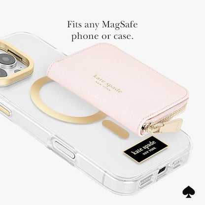 Kate Spade Devin Zip Magnetic Wallet / Card Holder - Compatible with MagSafe