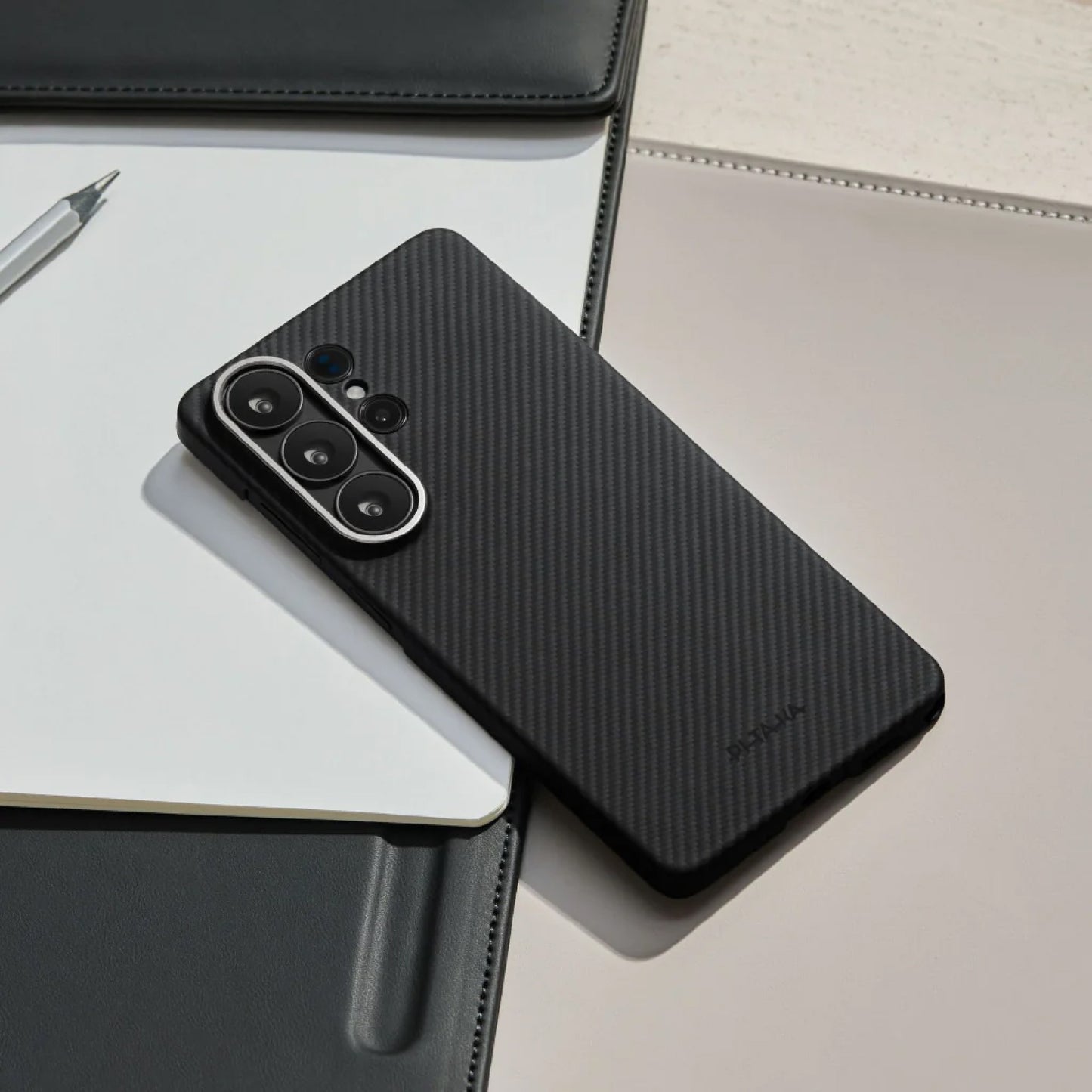 PITAKA Edge Case for Samsung Galaxy S26 Ultra / S26 Plus / S26 ( Aaron Button )