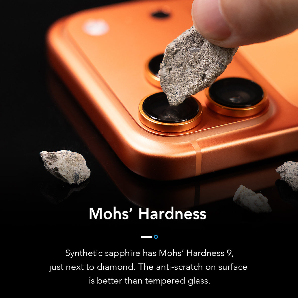 Hoda Sapphire Lens Protector for iPhone 18 Pro Max / 18 Pro with Helper