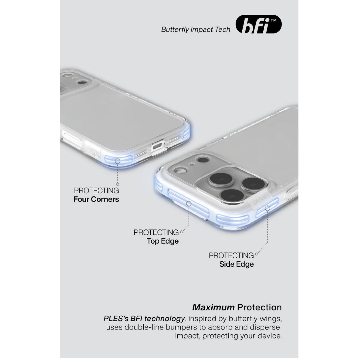 ORI [ 17 Pro Max / 17 Pro ] PLES Lepi Air Layer Glim Magnetic Case Grade N52 Nodymium Strong Magnet