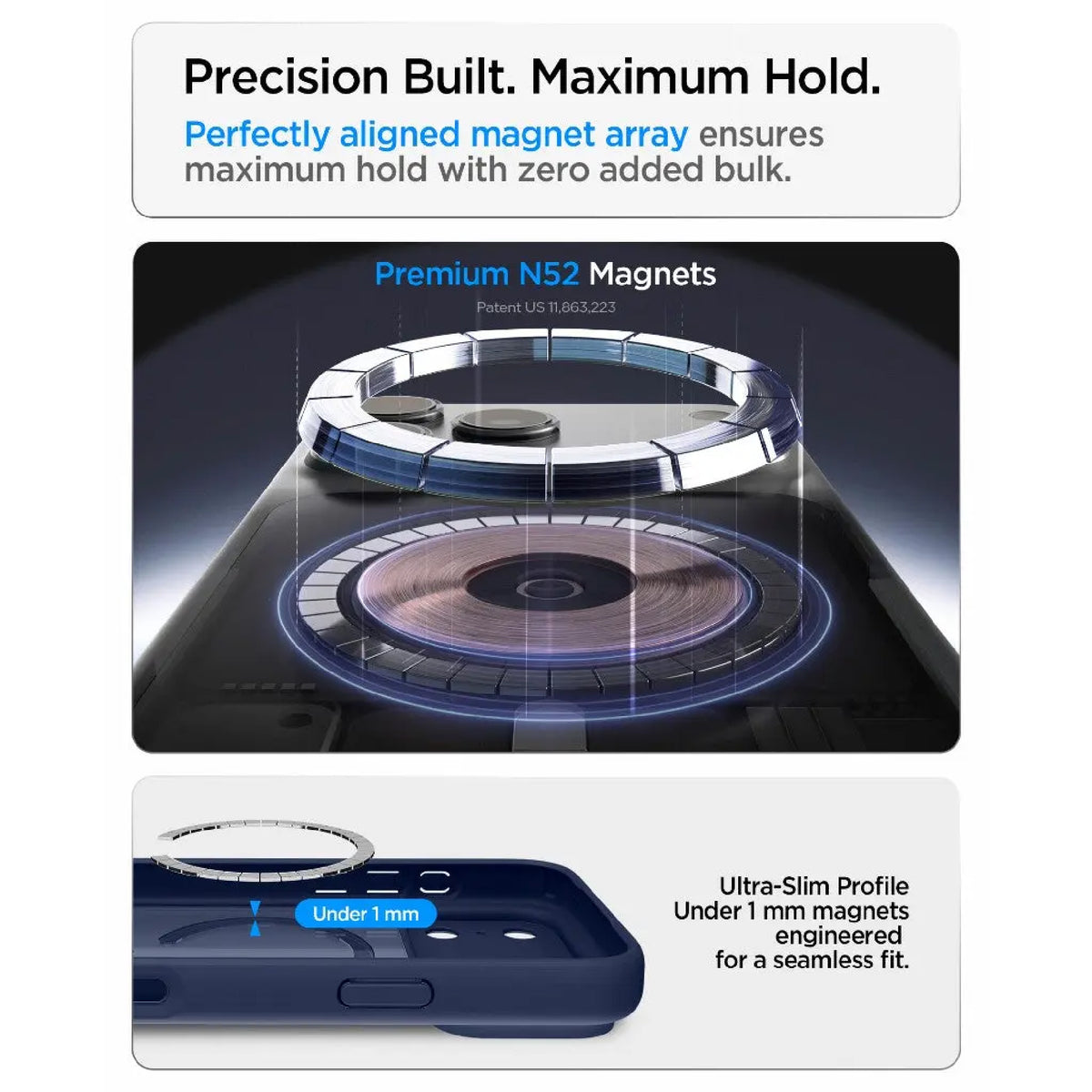 Spigen Ultra Hybrid MagFit Magnetic Case for iPhone 18 Pro Max / 18 Pro / 17 Pro Max / 17 Pro with Camera Control Buttons