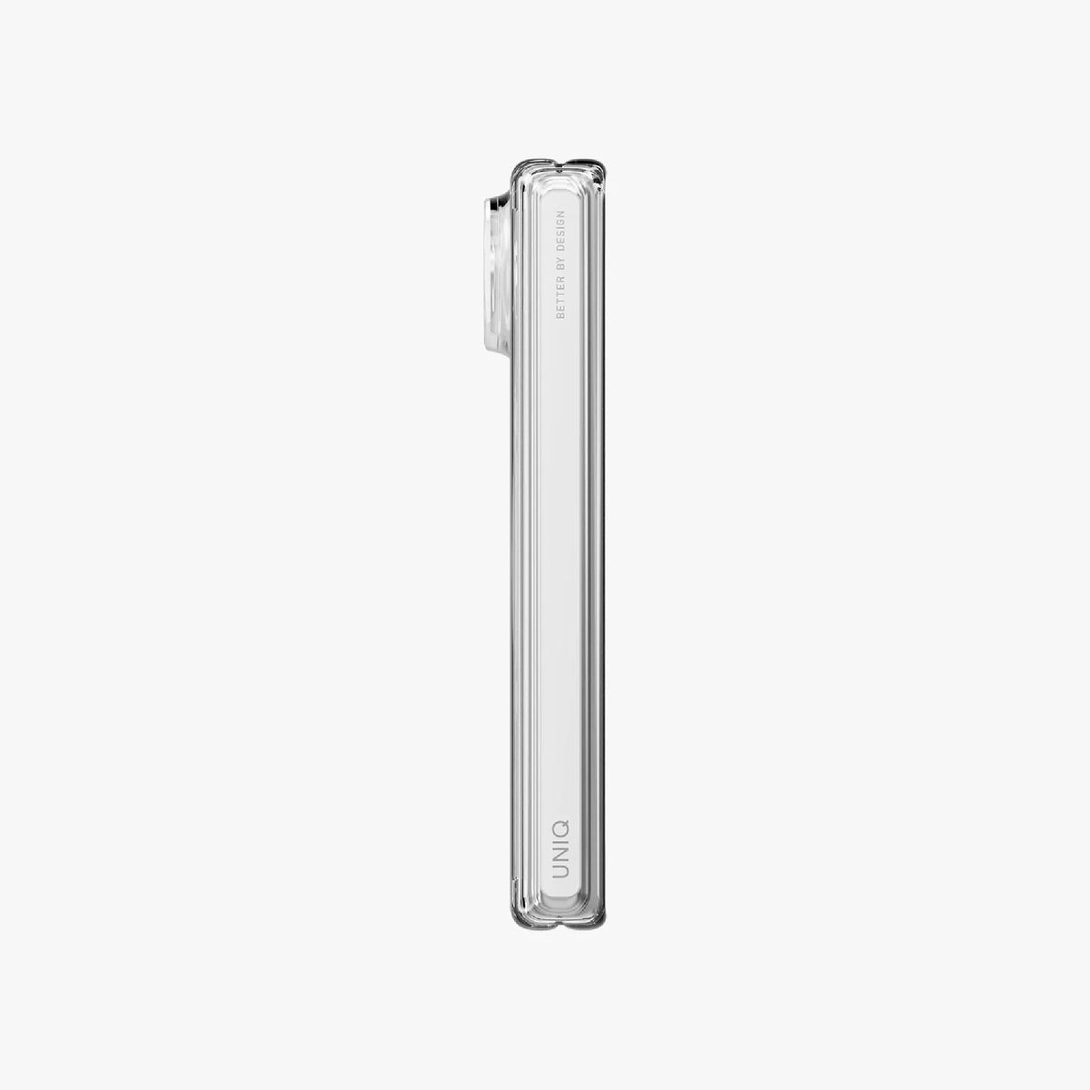 UNIQ LifePro Xtreme Clear MagClic Magnetic Case for iPhone Duo with Hinge Protection and Camera Control Button