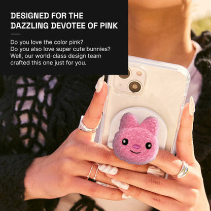 PopSockets PopGrip Luxe Swappable - Plushy Good Bunny