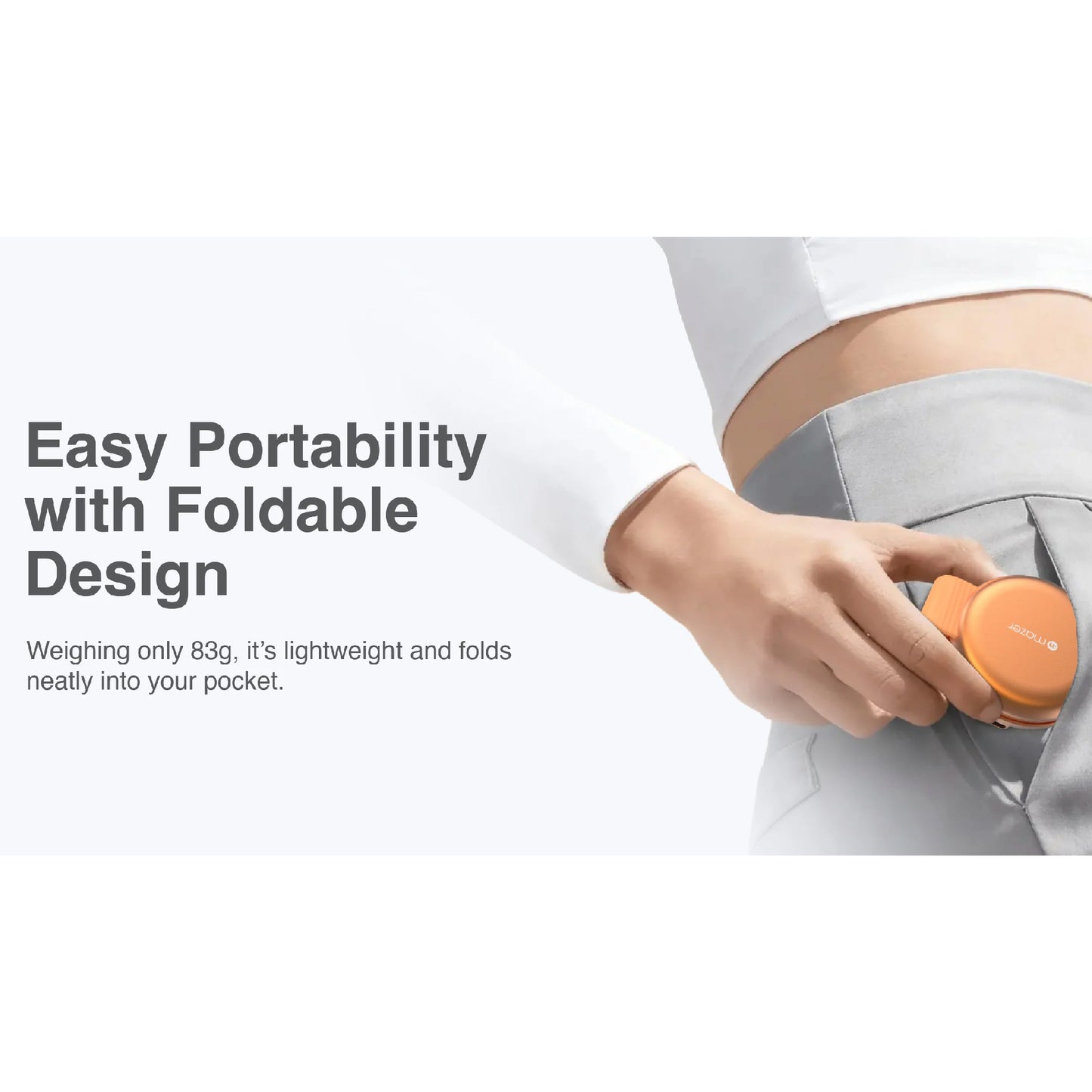 MAZER MagPad Duo2 Qi2.2 Certified 25W 2-in-1 Foldable Wireless Charging Pad with 1M USB-C Cable Included