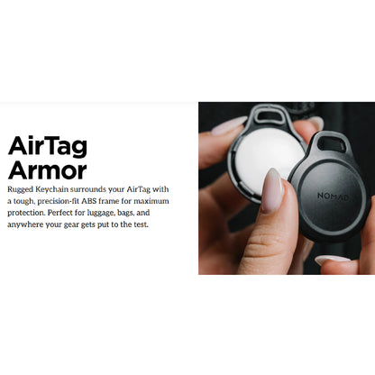 [ Twin Pack ] Nomad Rugged Keychain for AirTag
