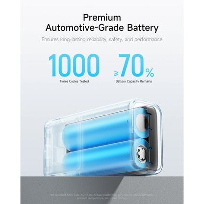 CUKTECH 10 Mini 55W Power Bank 10000mAh - CCC Certified Smart Charger