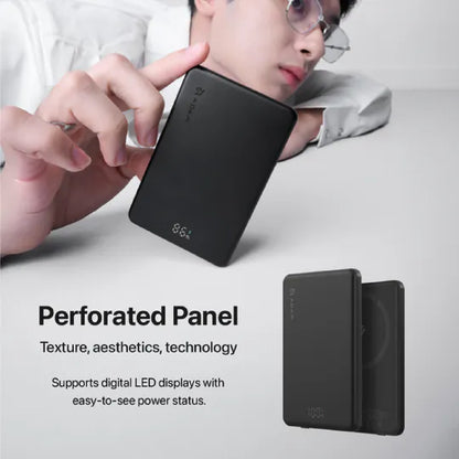 ADAM Elements VIONTA L5 / L10 ( 5,000mAh / 10,000mAh ) Ultra Slim Magnetic Wireless Power Bank CCC Certified