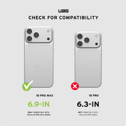 UAG Plyo LT Case for iPhone 18 Pro Max / 18 Pro / 17 Pro Max / 17 Pro Magsafe Compatible