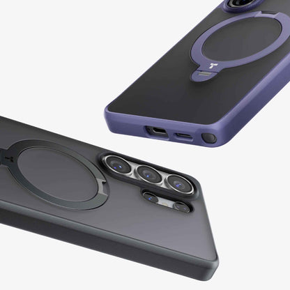 TORRAS Ostand Q3 Spin for Samsung Galaxy S26 Ultra - Magnetic Case with 360 Pivot Rotation Angle