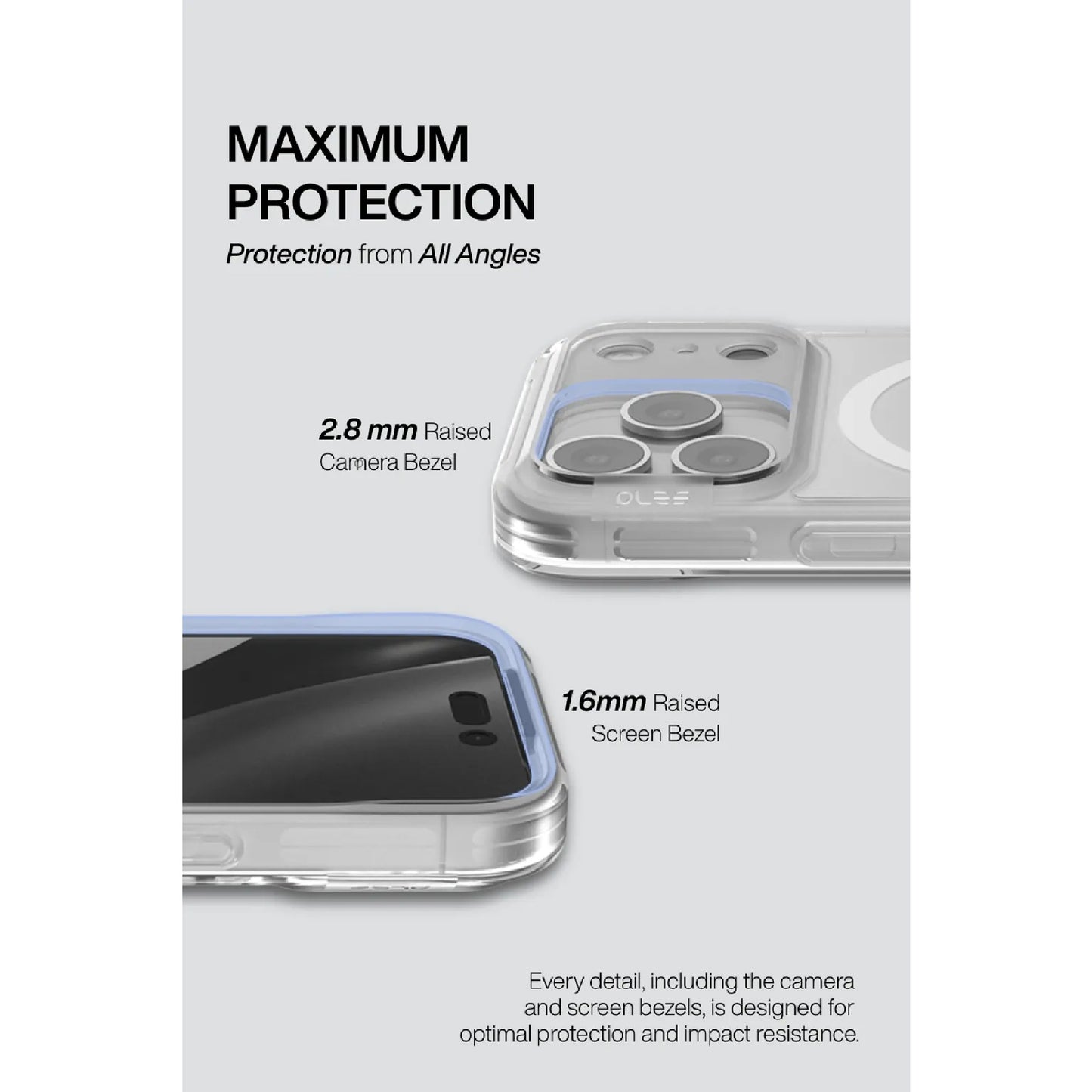ORI [ 17 Pro Max / 17 Pro ] PLES Lepi Air Layer Glim Magnetic Case Grade N52 Nodymium Strong Magnet