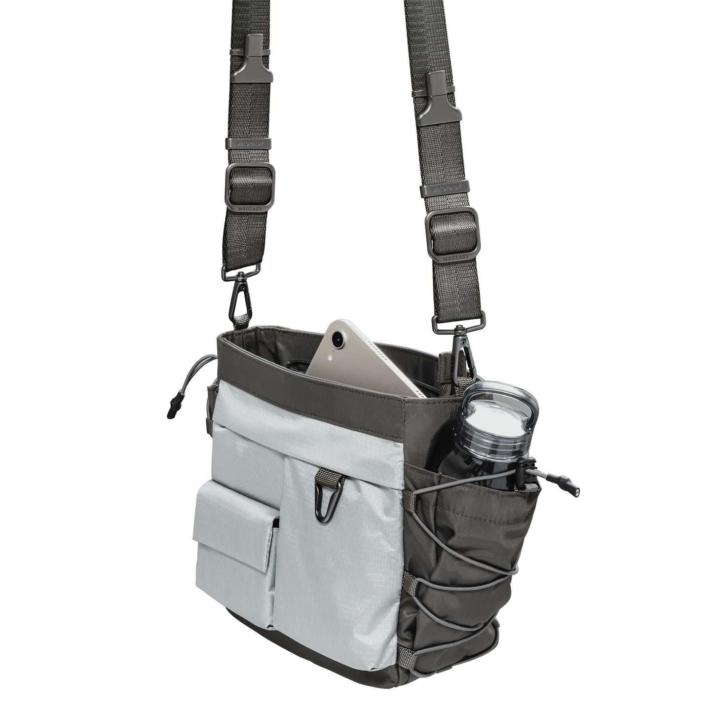 MAGEASY 3L RELAY Sacoche Utility Crossbody Bag + 25mm Charging Strap