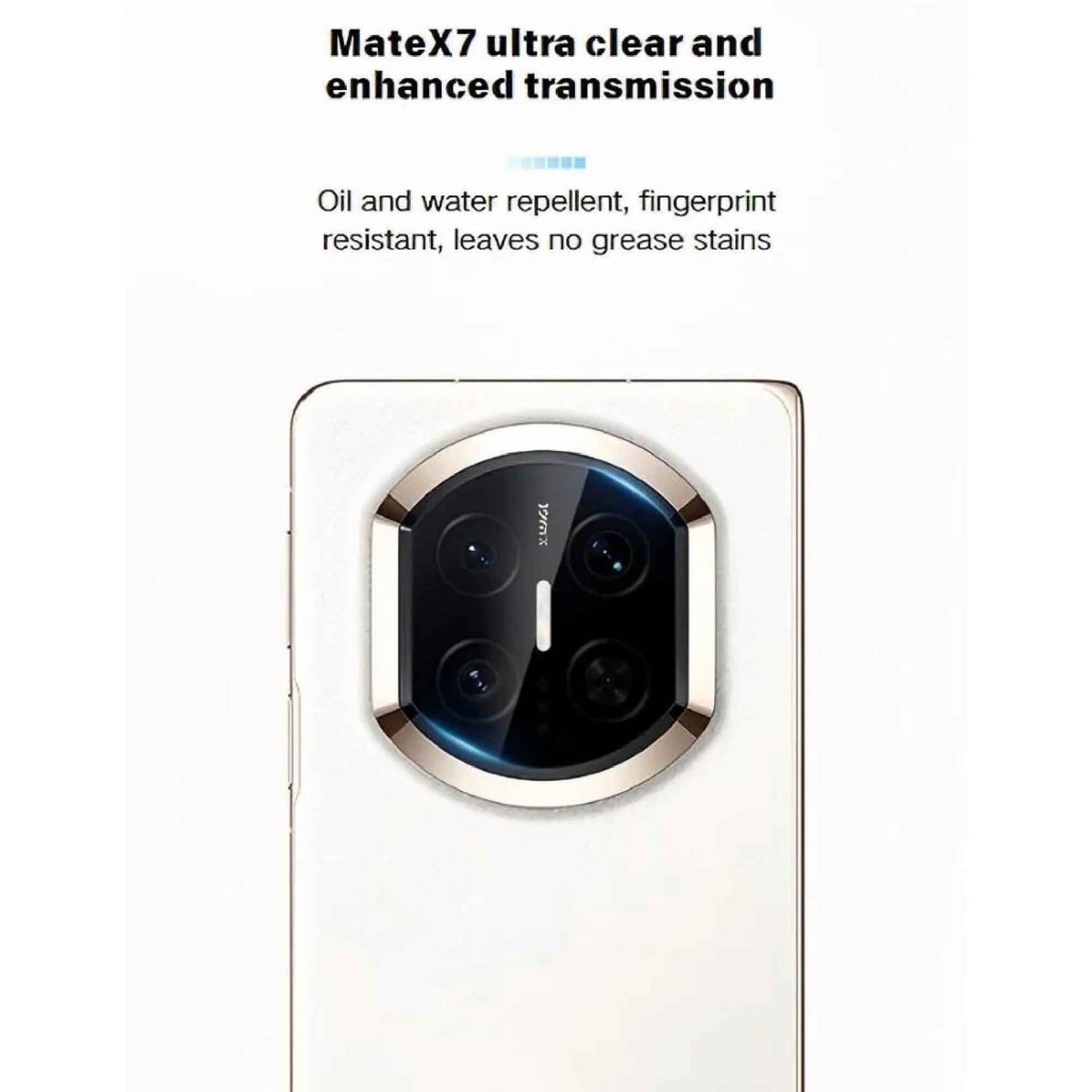 Hoda 99% Light Transmittance Glass Lens Protector for HUAWEI Mate 80 Pro Max / 80 Pro / 80 RS / 80 / X7