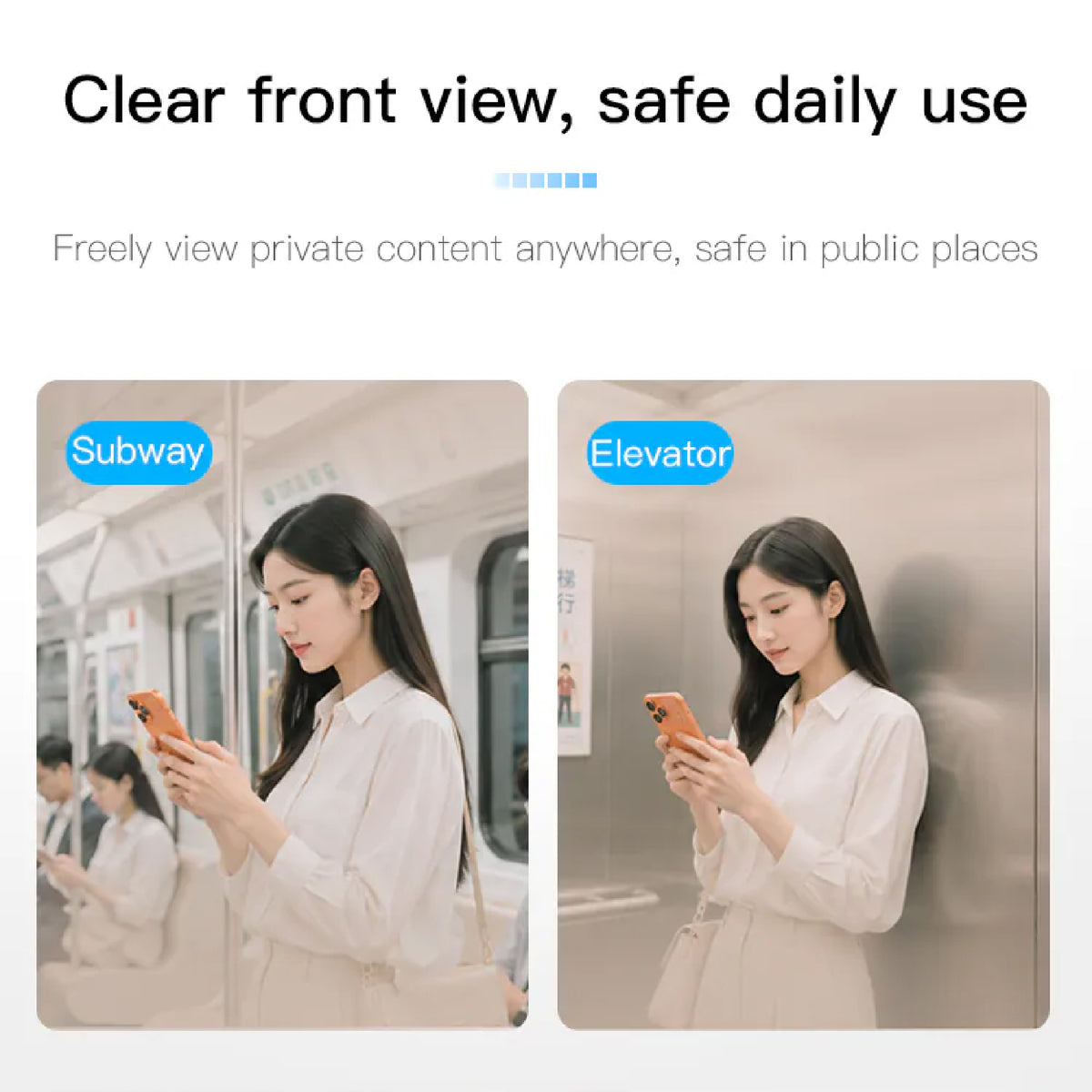 Hoda 360° Anti-Peeper ( Privacy 4 ways ) with Anti-Reflection Full Coverage Screen Protector for iPhone 18 Pro Max / 18 Pro