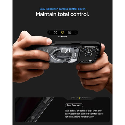 Spigen Ultra Hybrid MagFit Zero One Magnetic Case for iPhone 18 Pro Max / 18 Pro / 17 Pro Max / 17 Pro -  with Camera Control Buttons