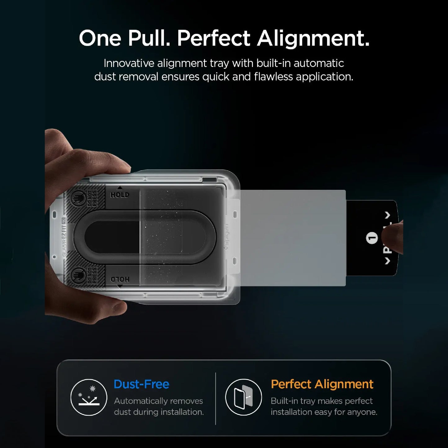 [2 Pack] Spigen Glas.tR EZ Fit HD Tempered Glass for Samsung Galaxy Z Fold 8