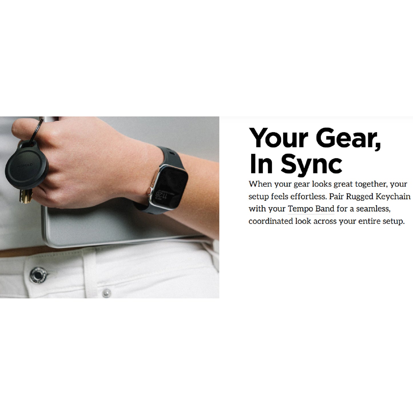 [ Twin Pack ] Nomad Rugged Keychain for AirTag