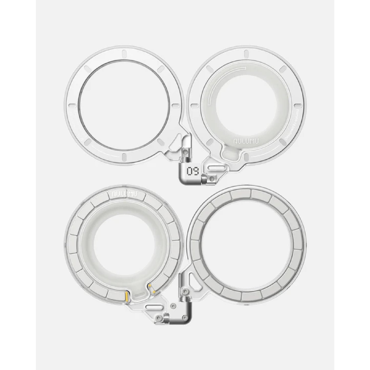 AULUMU G09 Ghost Transparent Infinite 360° Magnetic Stand
