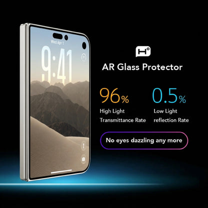 Hoda 2.5D Anti-Reflection Tempered Glass Screen Protector for iPhone Duo ( Front Screen ) Case Friendly