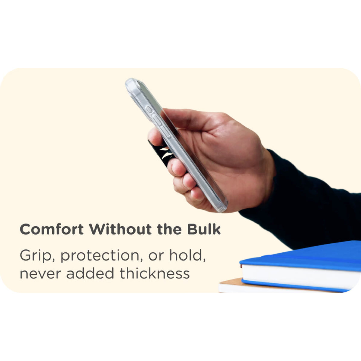 PopSockets Low-Pro Grip & Stand MagSafe Compatible Ultra-Thin 2.6 mm Design