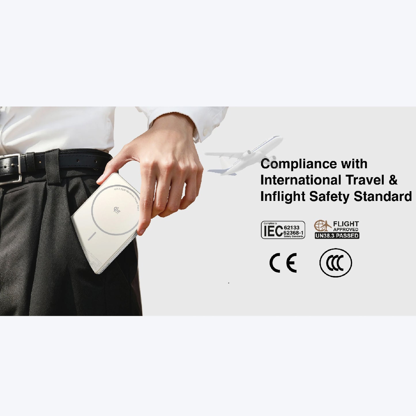 MAZER MagAir 31 CCC Certified & Qi2 25W Magnetic Power Bank 10000mAh