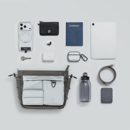 MAGEASY 3L RELAY Sacoche Utility Crossbody Bag + 25mm Charging Strap