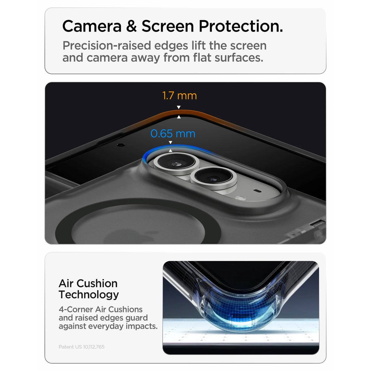 Spigen Ultra Hybrid Pro MagFit Magnetic Case for iPhone Duo Full Hinge Protection