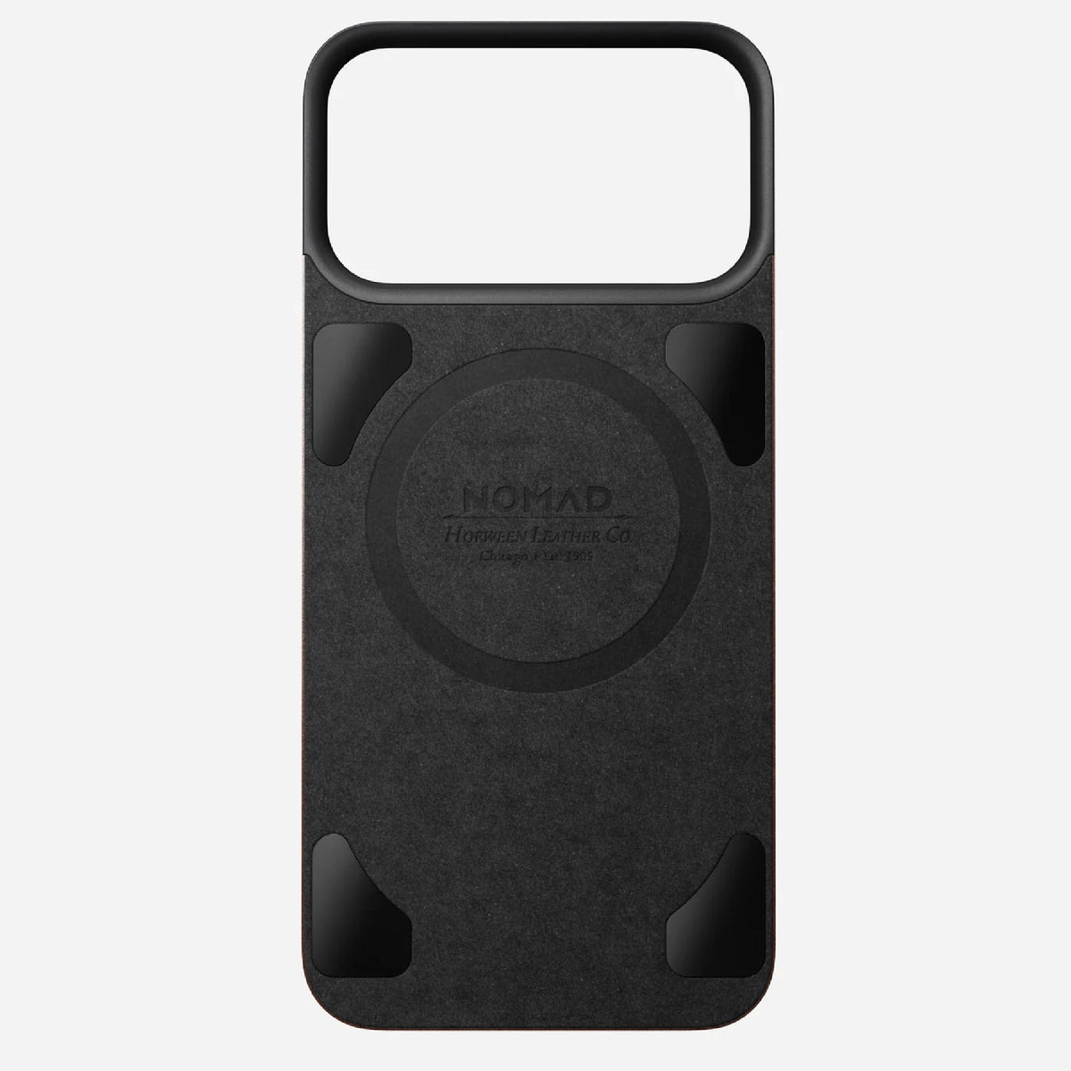 Nomad Magnetic Leather Back Horween Leather Case for iPhone 18 Pro Max / 18 Pro / 17 Pro Max / 17 Pro
