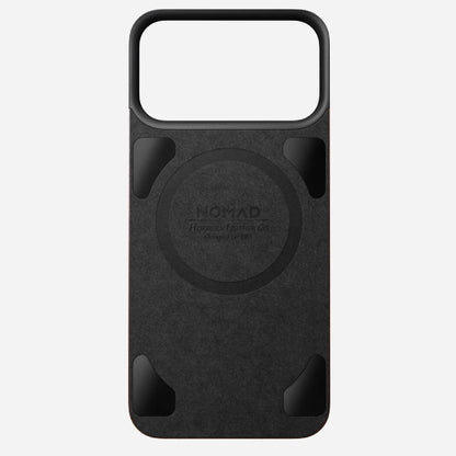 Nomad Magnetic Leather Back Horween Leather Case for iPhone 18 Pro Max / 18 Pro / 17 Pro Max / 17 Pro