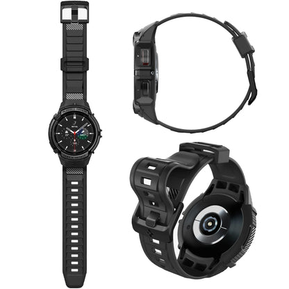 [ Case and Band ] Spigen Rugged Armor Pro for Samsung Watch - Black - Forexengineer -Malaysia- 8809896748018-8809896748049-8809896748117-8809811867268-8809811868197-8809811868241-8809896748070