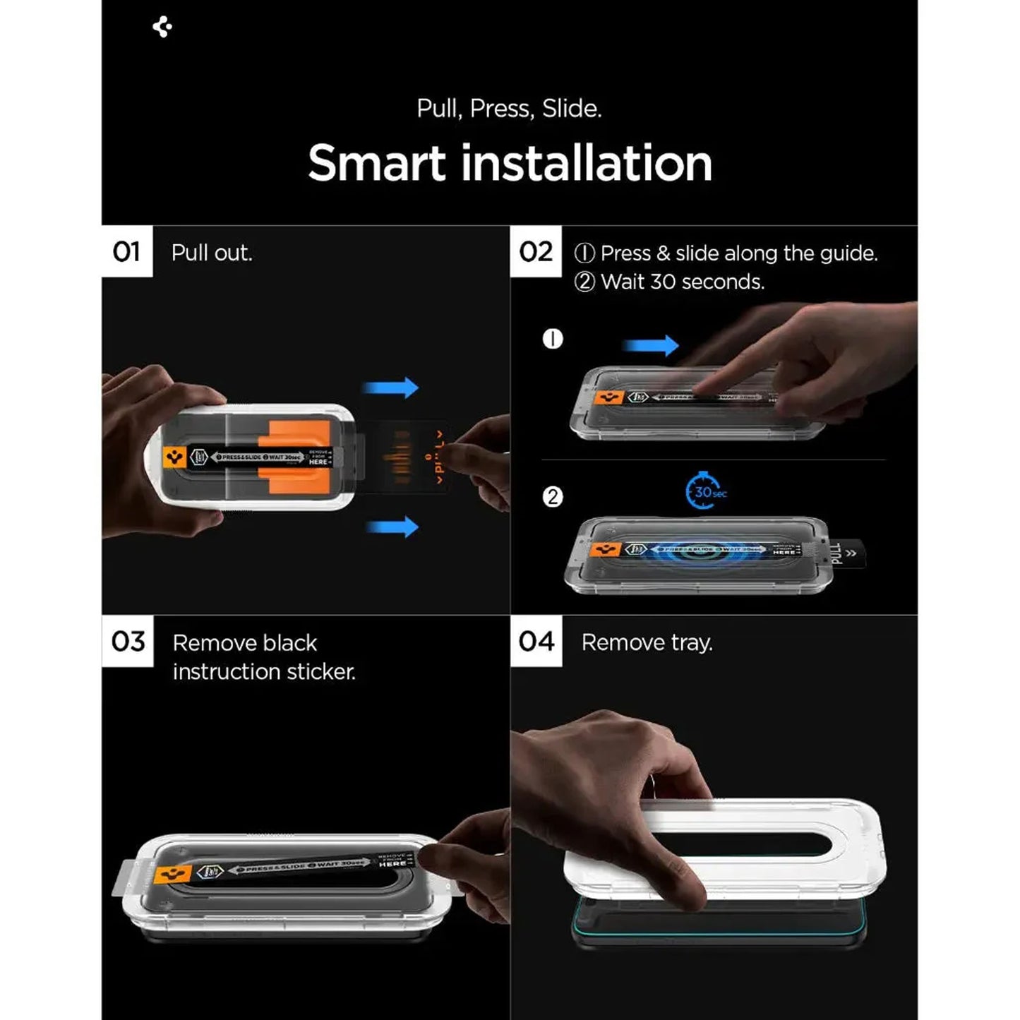 [2 Pack] Spigen EZ Fit Pro Anti-Reflection Screen Protector for Samsung Galaxy S26 Ultra with EZ Fit Tray Included
